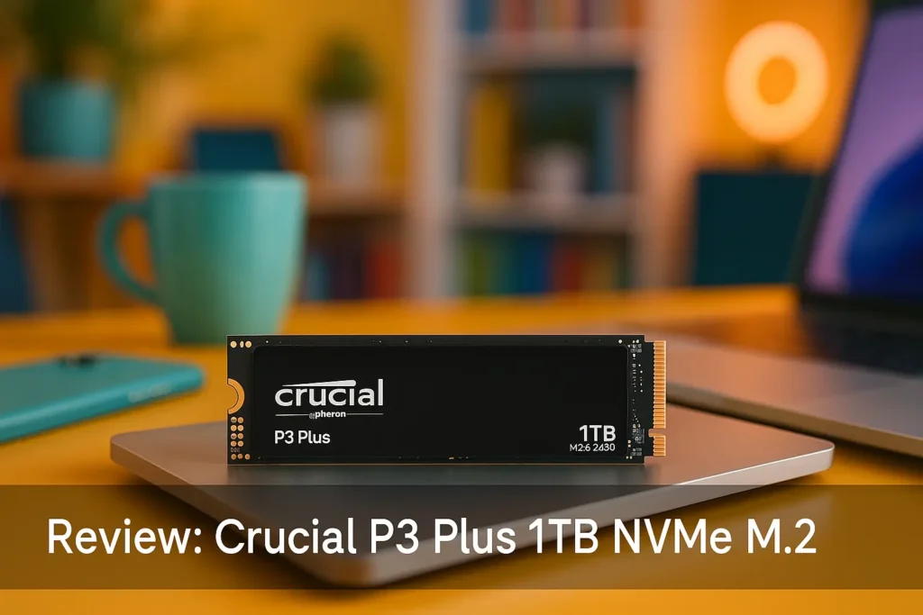 Crucial P3 Plus 1TB NVMe M.2: Velocidade e Confiabilidade para Seu PC