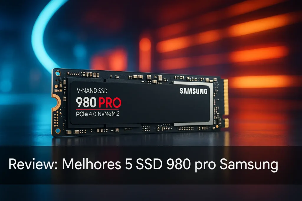 Melhores 5 SSD 980 pro Samsung