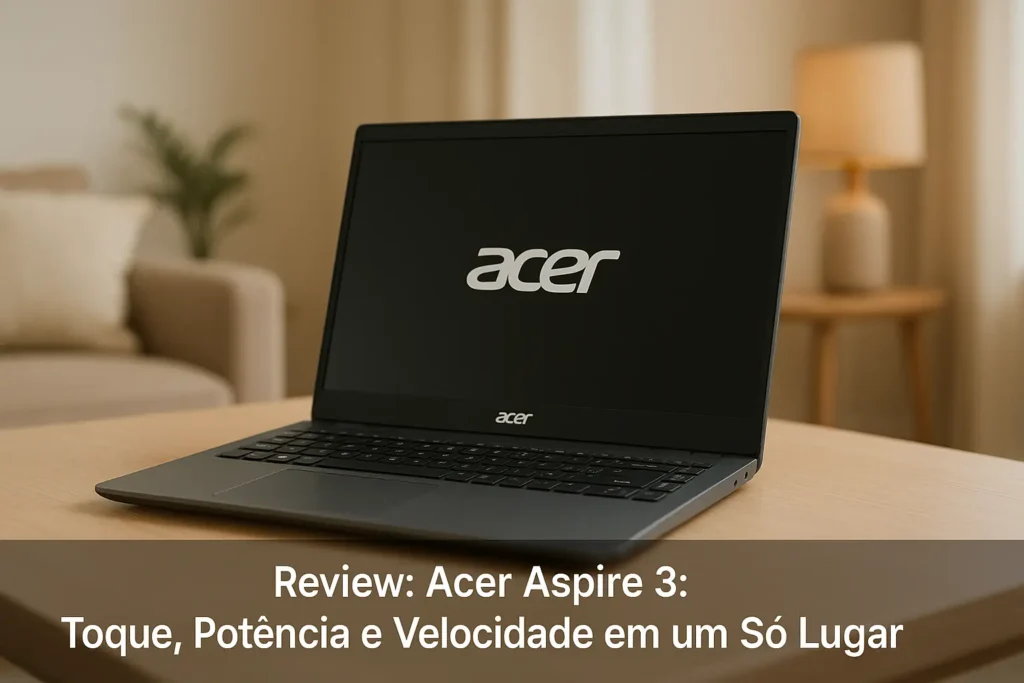 Acer Aspire 3: Toque, Potência e Velocidade em um Só Lugar