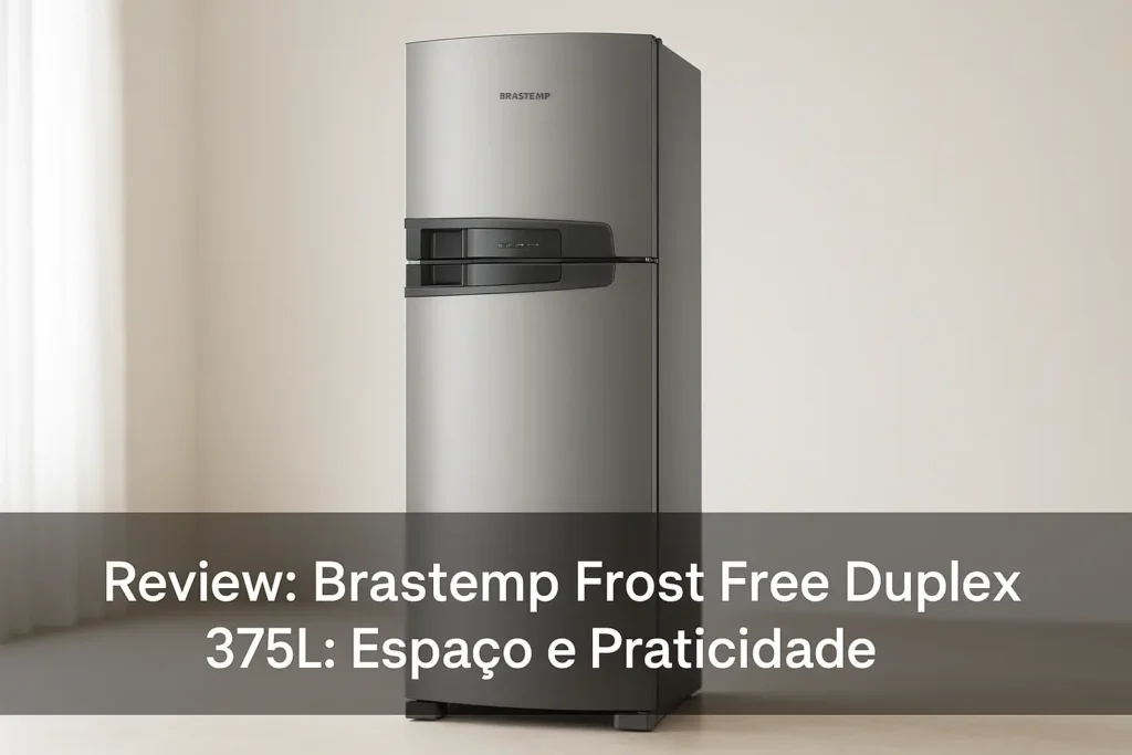 Brastemp Frost Free Duplex 375L: Espaço e Praticidade
