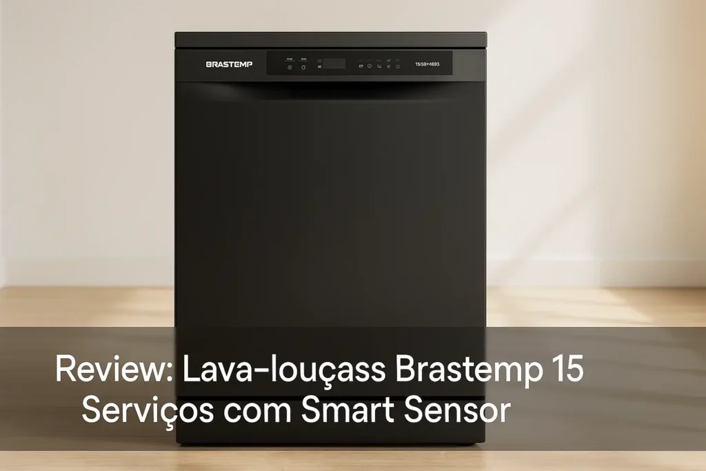 Lava-louças Brastemp 15 Serviços com Smart Sensor: Praticidade e Eficiência