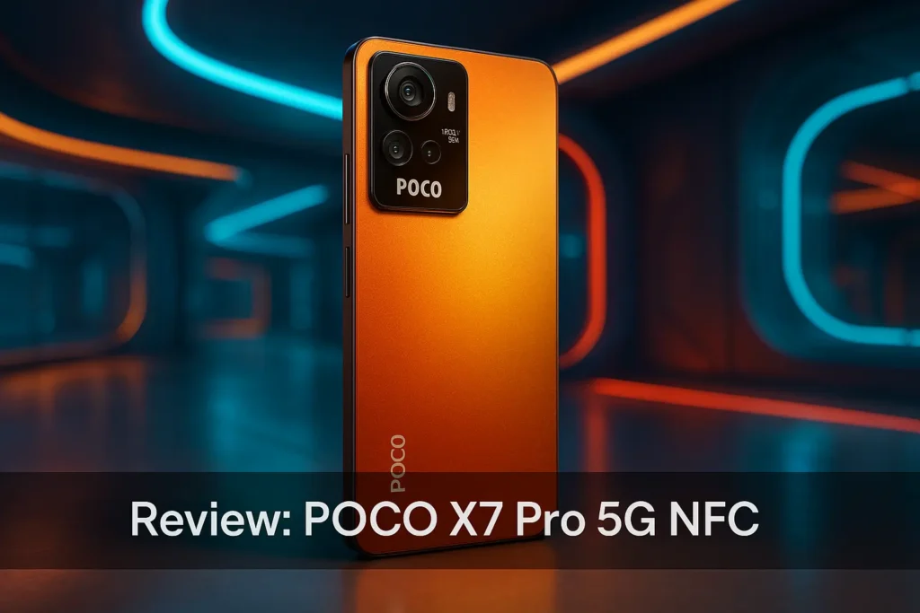 Poco X7 Pro 5G NFC: Desempenho Rápido e Memória de Sobra