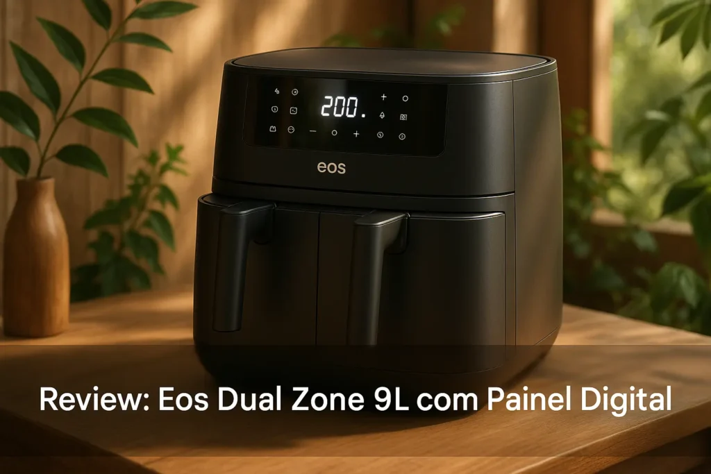 Fritadeira Eos Dual Zone 9L com Painel Digital