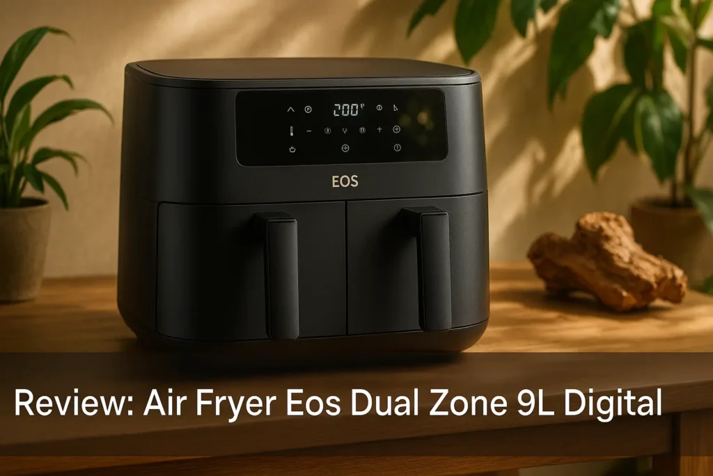 Air Fryer Eos Dual Zone 9L Digital: Potência e Versatilidade na Cozinha