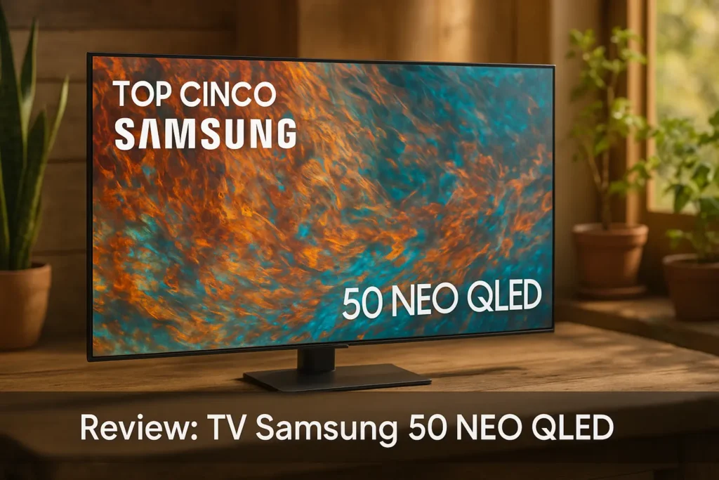 Top Cinco TV Samsung 50 NEO QLED