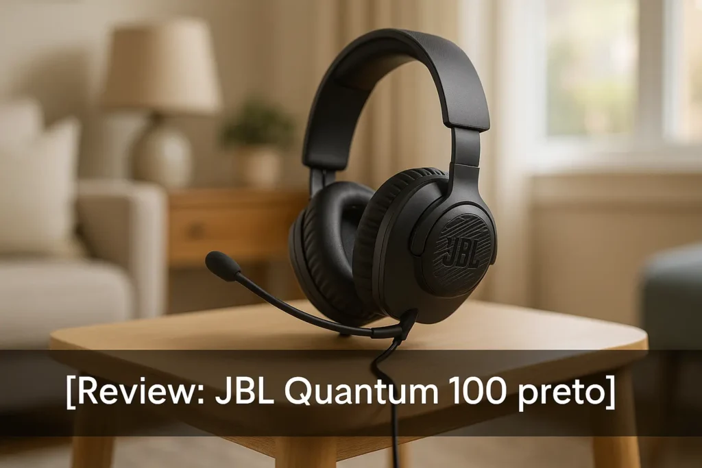 As 5 Melhores Opções de fone de ouvido headset para jogos JBL quantum 100 preto