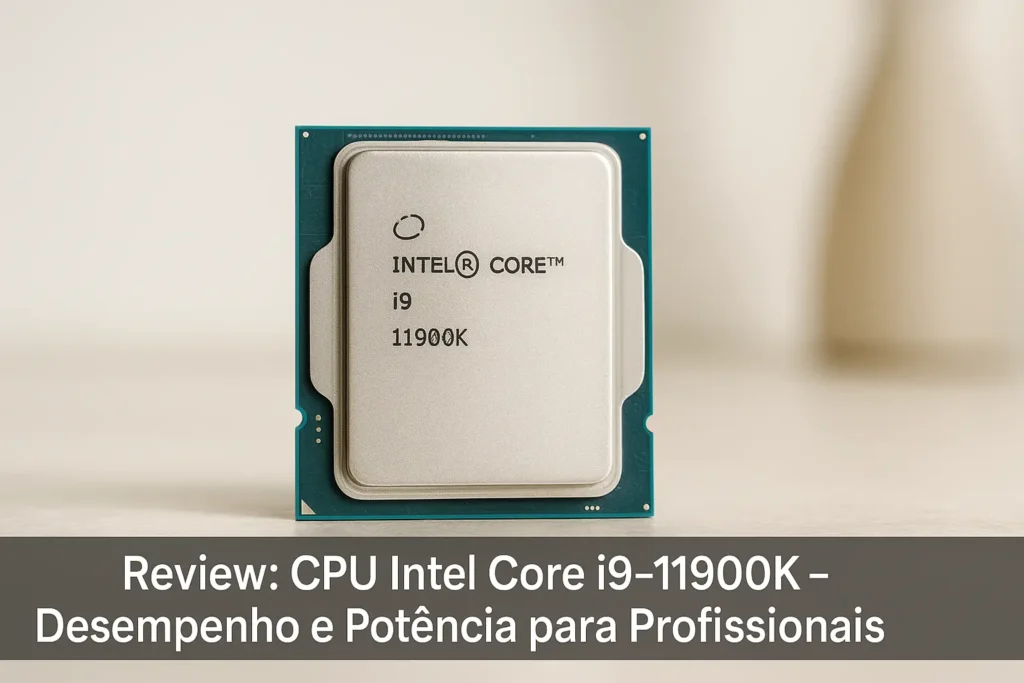 CPU Intel Core i9-11900K: Desempenho e Potência para Profissionais