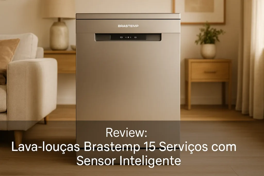Lava-louças Brastemp 15 Serviços com Sensor Inteligente