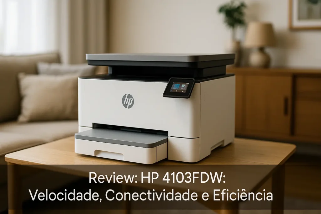 HP 4103FDW: Velocidade, Conectividade e Eficiência