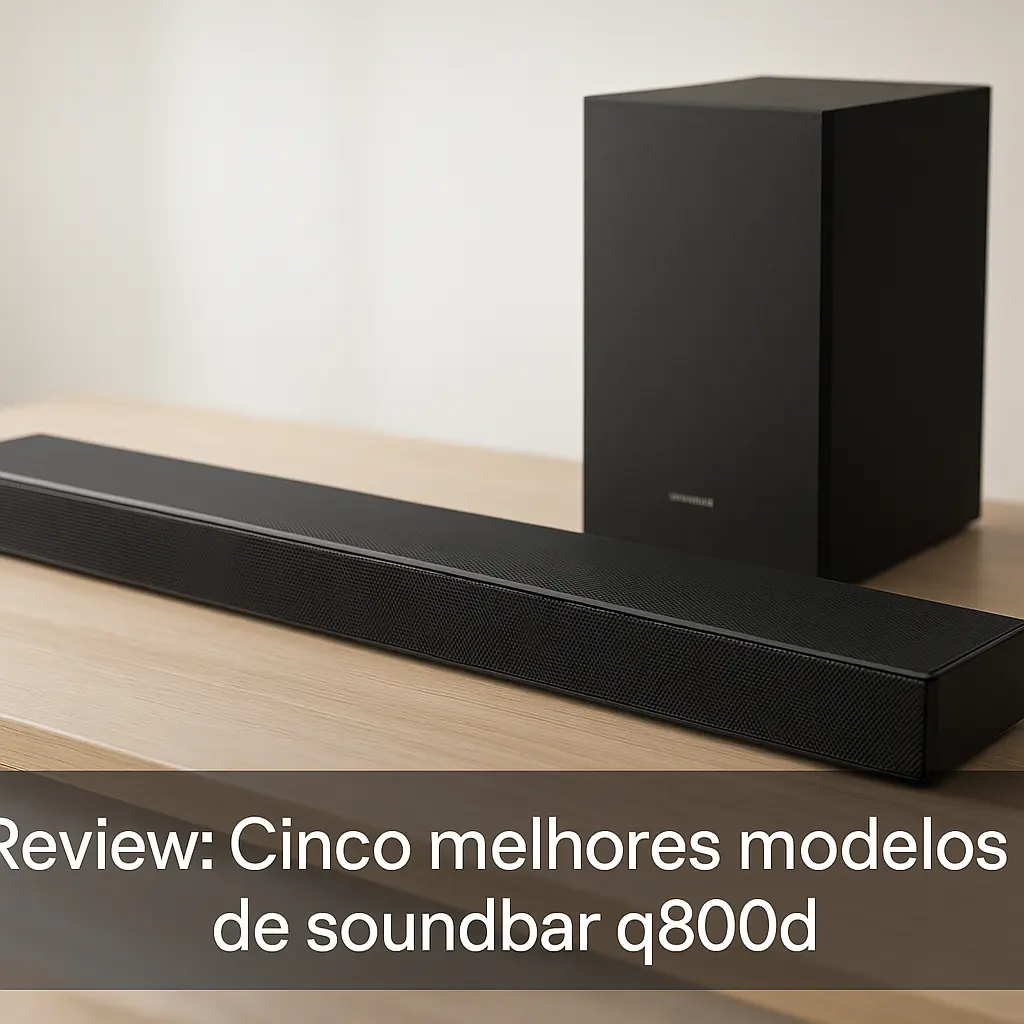 Cinco Melhores Modelos de soundbar q800d