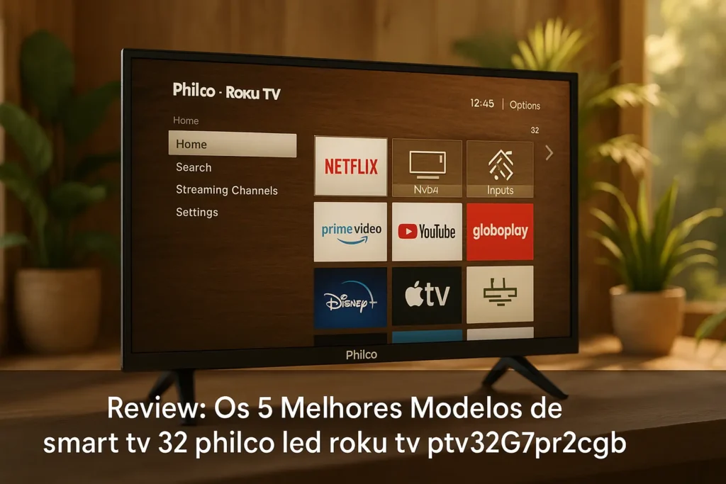 Os 5 Melhores Modelos de smart tv 32 philco led roku tv ptv32g7pr2cgb