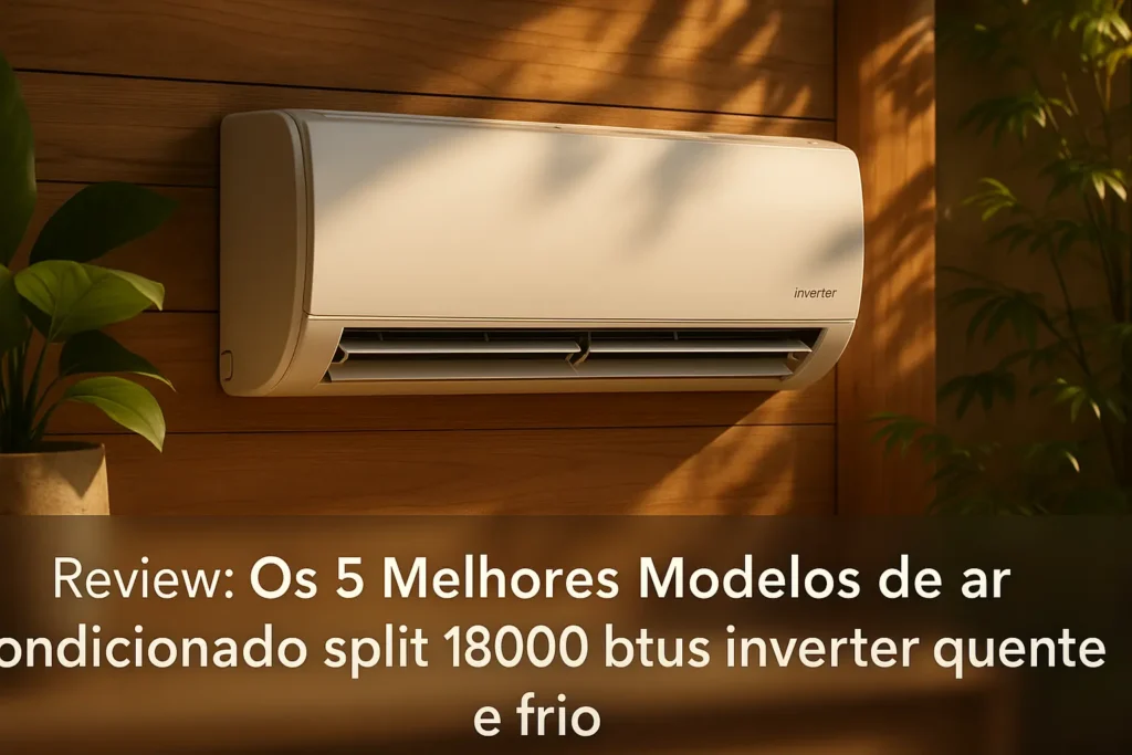 Os 5 Melhores Modelos de ar condicionado split 18000 btus inverter quente e frio