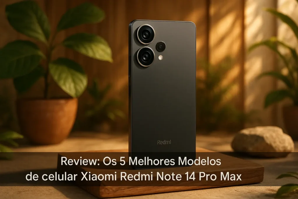 Os 5 Melhores Modelos de celular Xiaomi Redmi note 14 pro max
