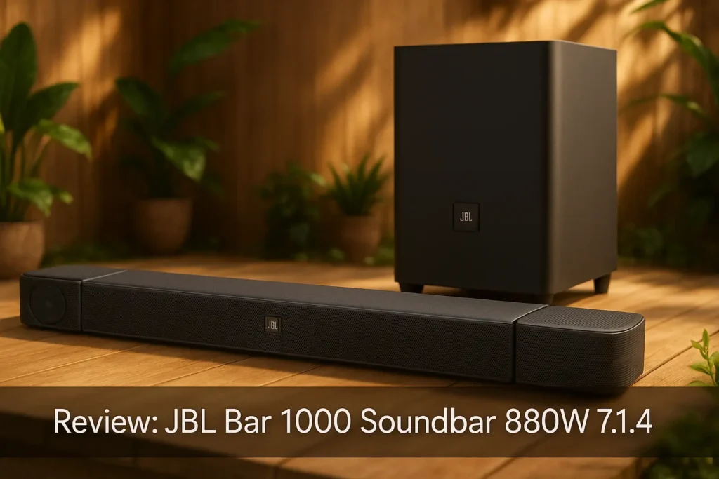 Top Cinco Modelos de JBL bar 1000 soundbar 880w 7.1.4