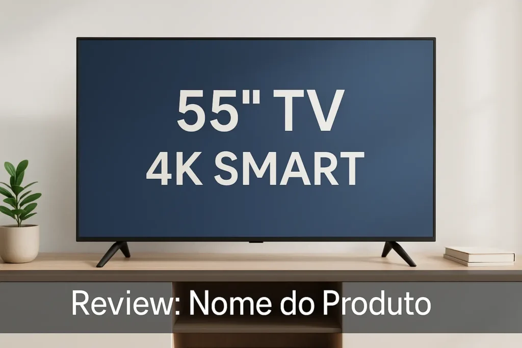 Principais 5 TV 55 polegadas 4k smart