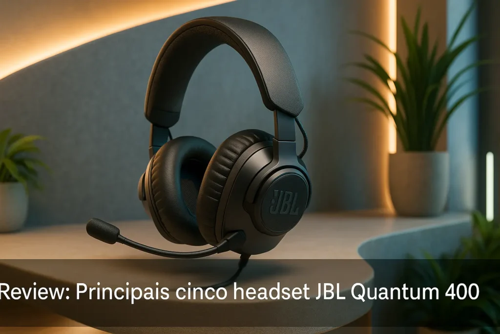 Principais Cinco headset JBL quantum 400
