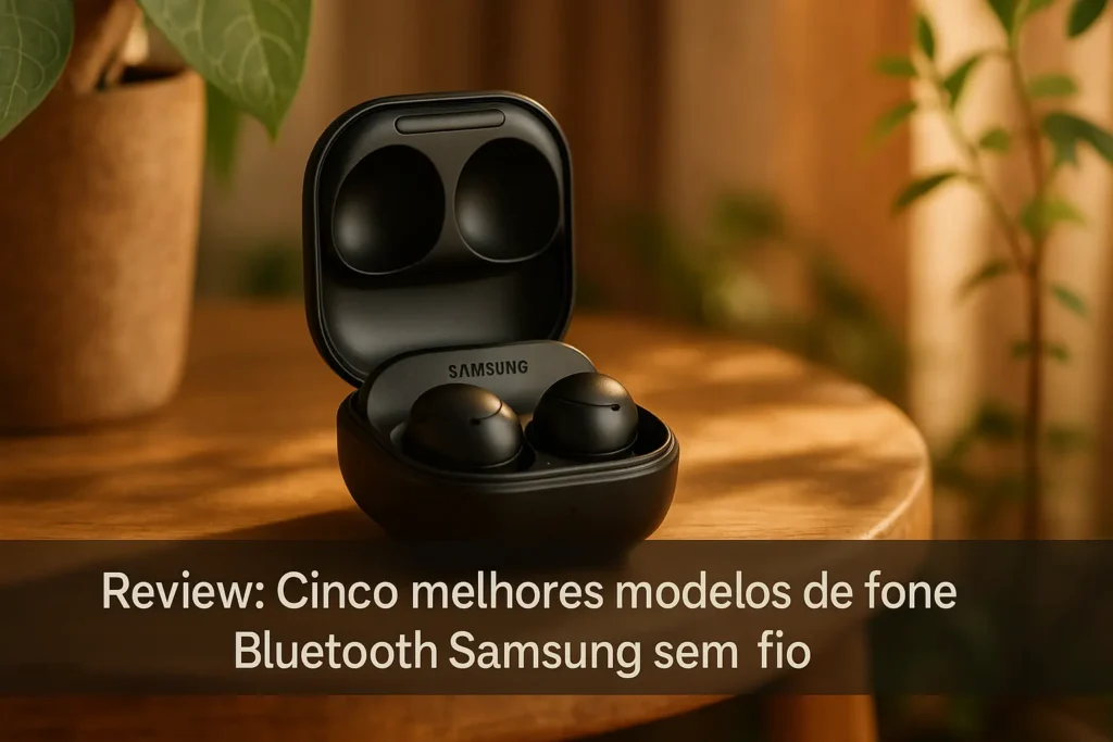 Cinco Melhores Modelos de fone bluetooth Samsung sem fio