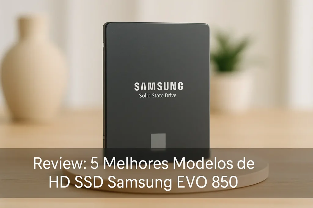 5 Melhores Modelos de hd SSD Samsung EVO 850