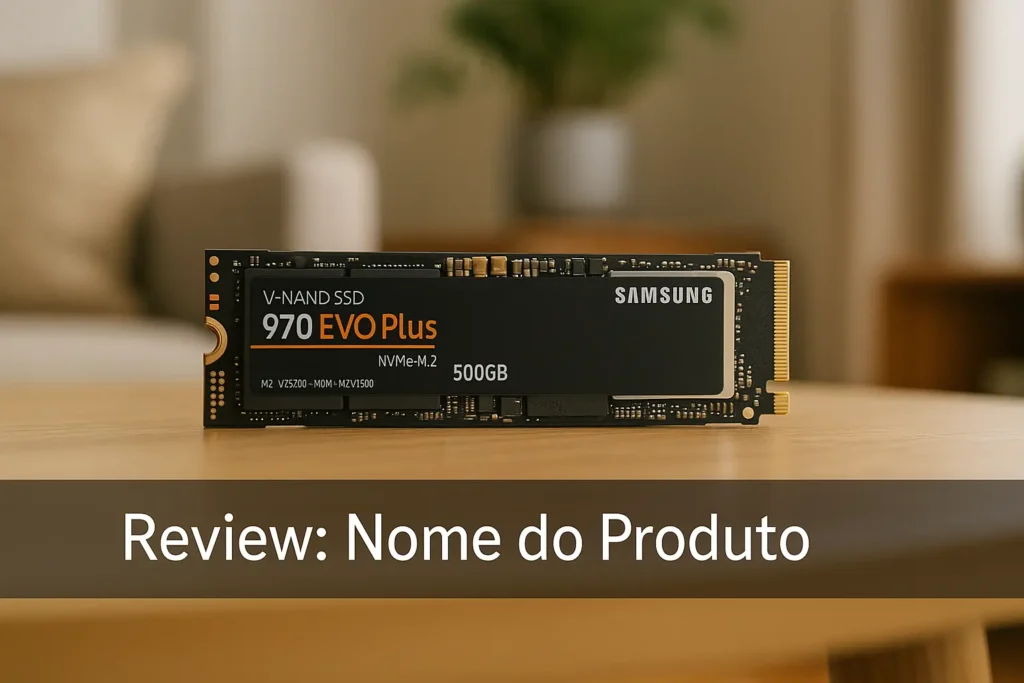 Top 5 Opções de Samsung 970 EVO plus nvme m.2 SSD 500gb