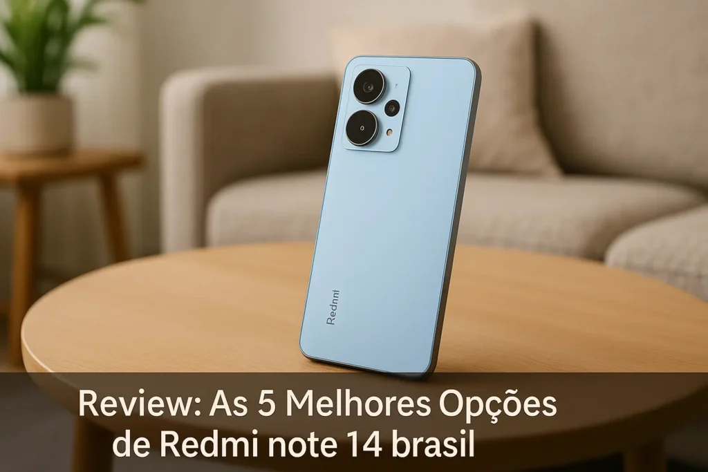 As 5 Melhores Opções de Redmi note 14 brasil