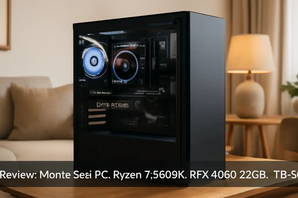 Monte seu PC: Ryzen 7 5800X, RTX 4060, 32GB, 1TB SSD