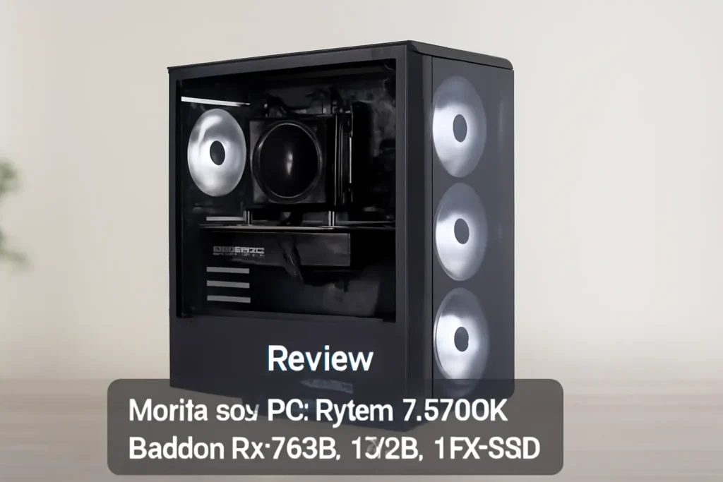Monte seu PC: Ryzen 7 5700X, Radeon RX 7600, 16GB, 1TB SSD