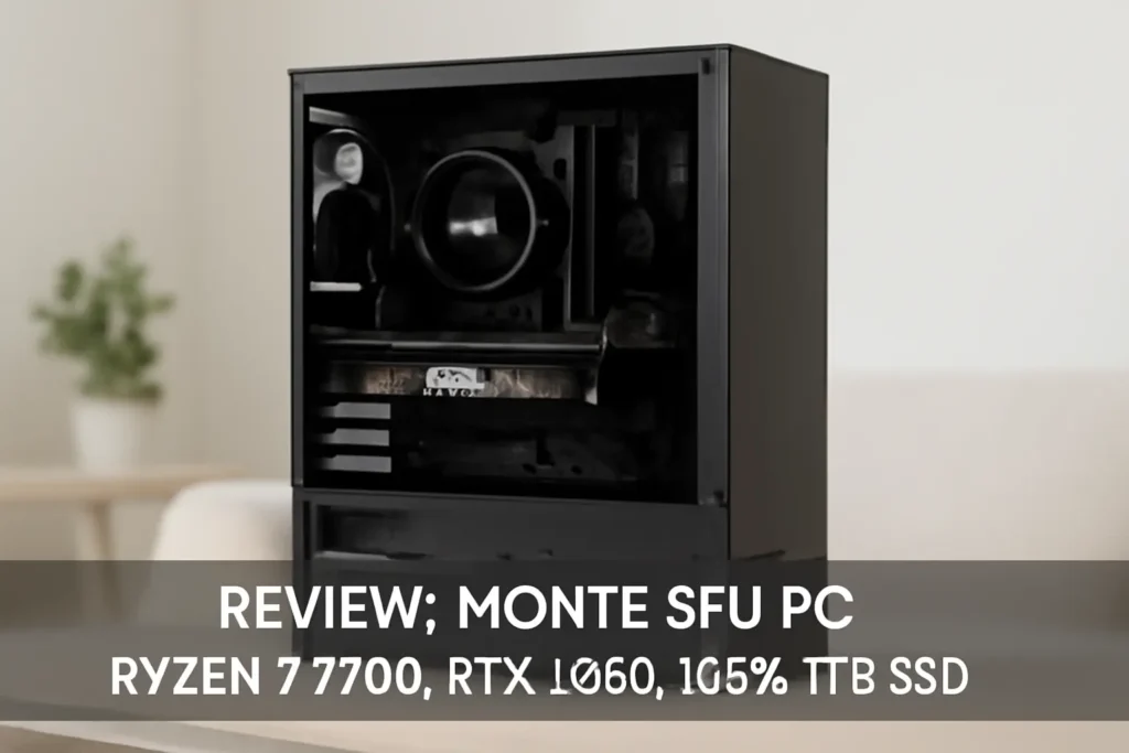 Monte seu PC: Ryzen 7 7700, RTX 4060, 16GB, 1TB SSD