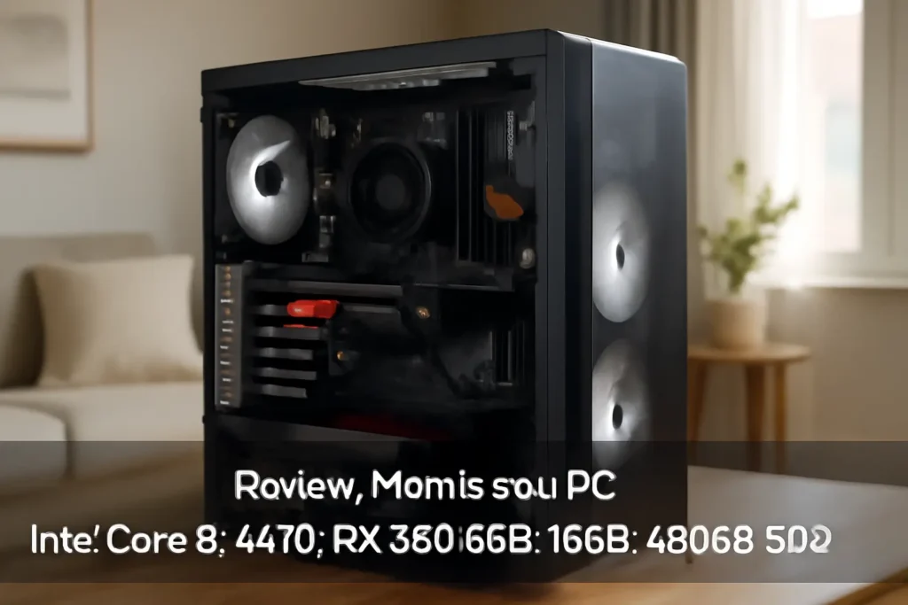 Monte seu PC: Intel Core i5-3470, RX 580 8GB, 16GB, 480GB SSD