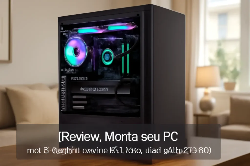 Monte seu PC: Intel i9-14900KF, GeForce RTX 5080, 32GB DDR5, 2TB SSD
