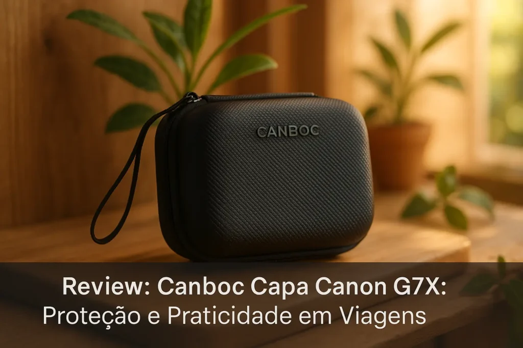 Canboc Capa Canon G7X: Proteção e Praticidade em Viagens