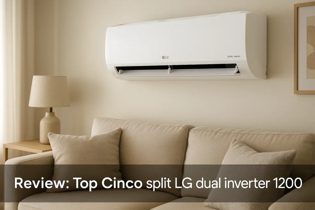 Top Cinco split LG dual inverter 12000