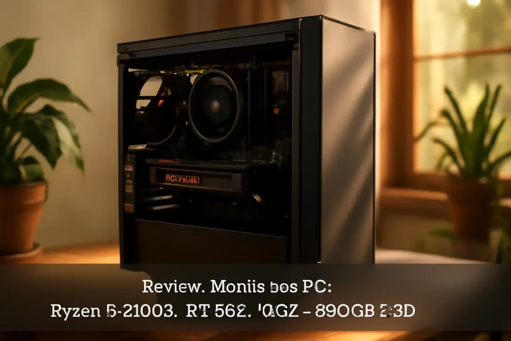 Monte seu PC: Ryzen 5 3400G, RX 580, 16GB, 960GB SSD