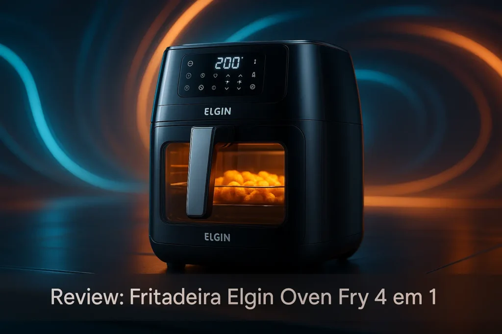 Fritadeira Elgin Oven Fry 4 em 1: potência e versatilidade