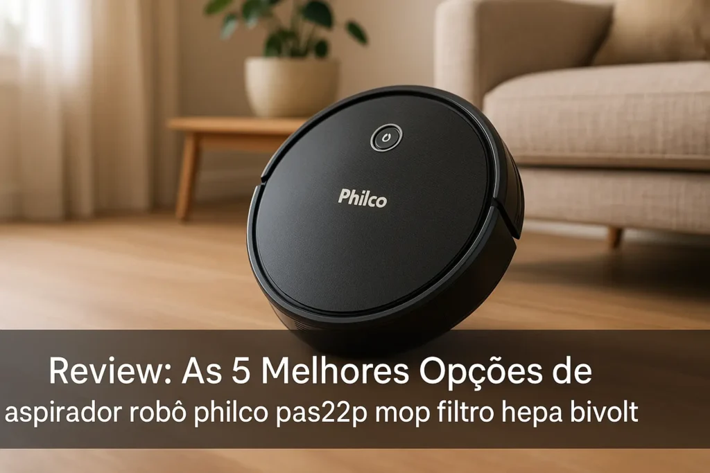 As 5 Melhores Opções de aspirador robô philco pas22p mop filtro hepa bivolt