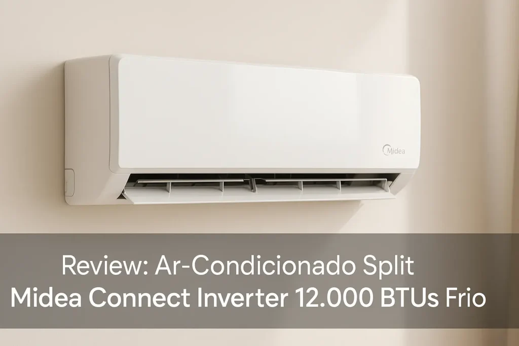 Ar-Condicionado Split Midea Connect Inverter 12.000 BTUs Frio