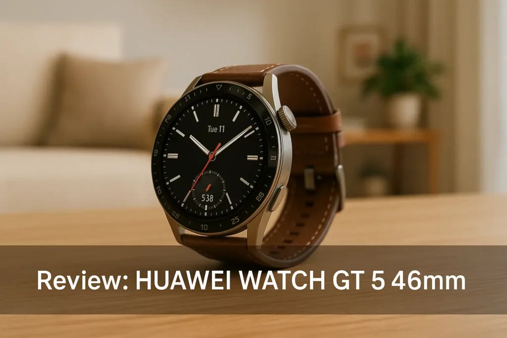 HUAWEI WATCH GT 5 46mm: Bateria Longa e GPS de Alta Precisão
