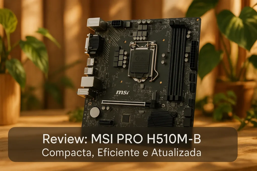 Placa Mãe MSI PRO H510M-B: Compacta, Eficiente e Atualizada