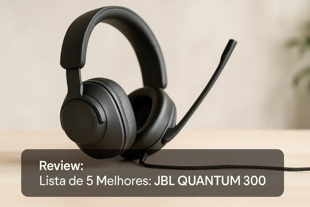 Lista de 5 Melhores: JBL quantum 300.