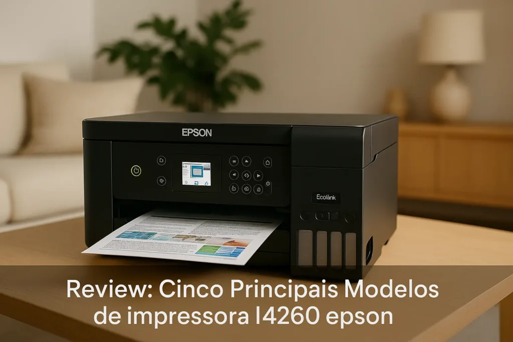Cinco Principais Modelos de impressora l4260 epson
