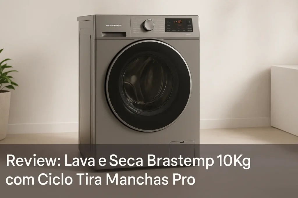Lava e Seca Brastemp 10Kg com Ciclo Tira Manchas Pro