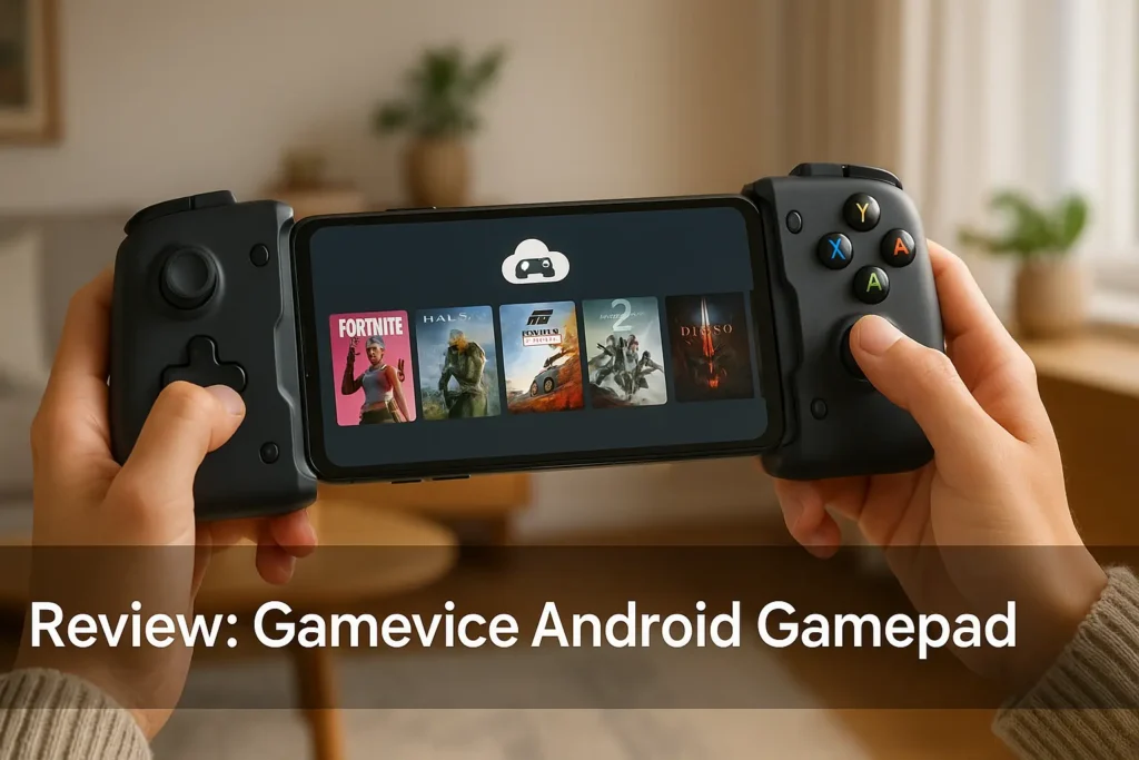 Gamevice Android Gamepad: Controle Ideal para Jogos na Nuvem
