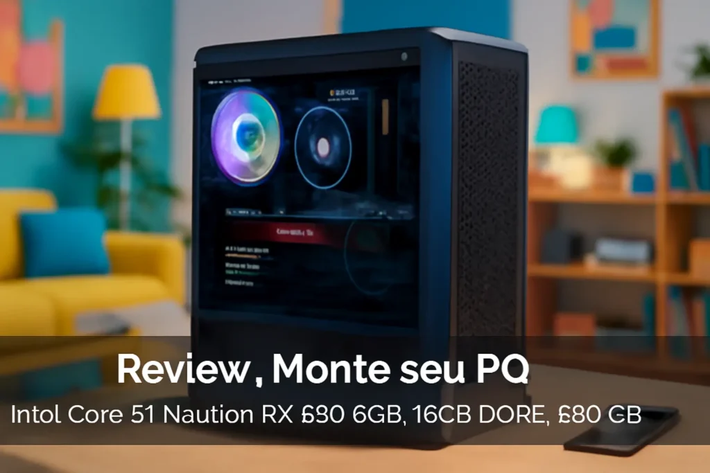 Monte seu PC: Intel Core i7, Radeon RX 580 8GB, 16GB DDR3, 480GB SSD