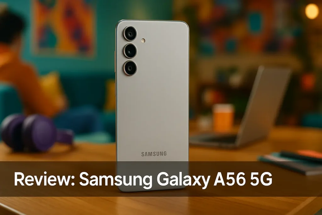 Samsung Galaxy A56 5G: Tela AMOLED, AI e Resistência IP67