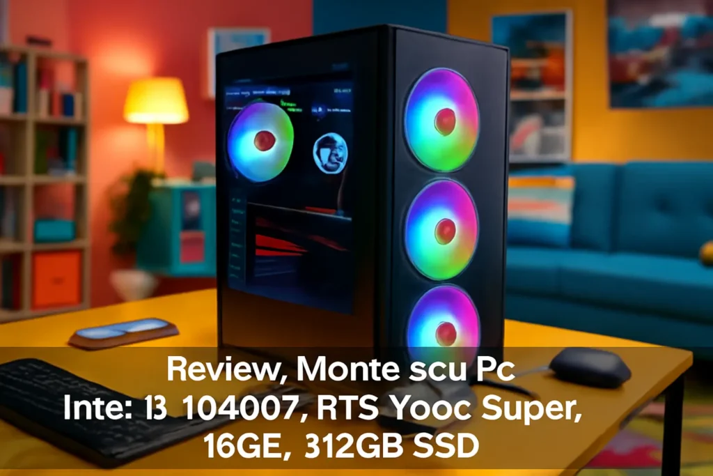 Monte seu PC: Intel i5-10400F, RTX 2060 Super, 16GB, 512GB SSD