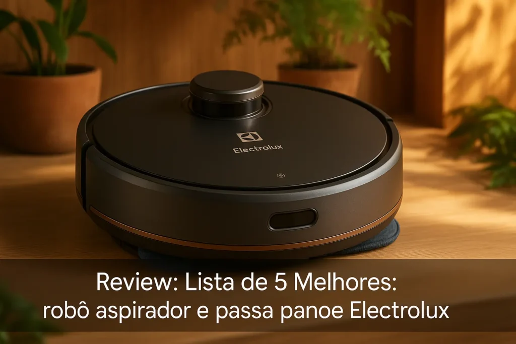 Lista de 5 Melhores: robo aspirador e passa pano Electrolux