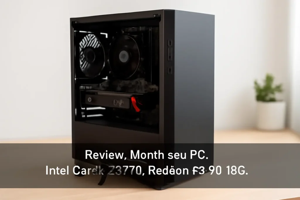 Monte seu PC: Intel Core i7-4770, Radeon RX 580, 16GB, 480GB SSD