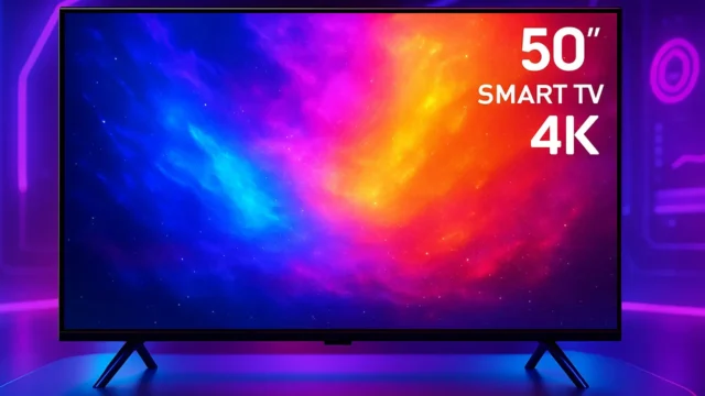 5 Melhores Smart TVs 4K 50" para Presentear