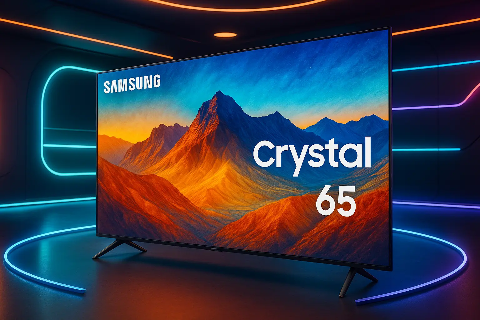 Samsung Crystal 65": desempenho real