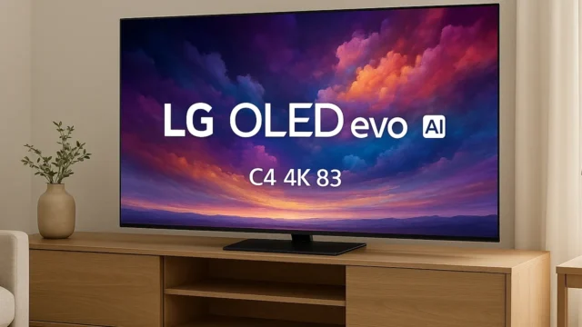 5 Melhores Smart TVs LG OLED EVO AI C4 4K 83