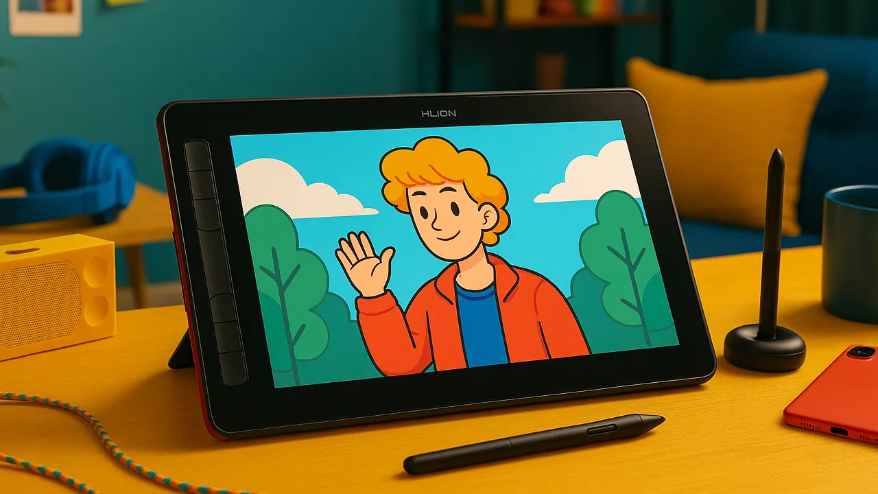 HUION Kamvas 13: precisão para artistas digitais